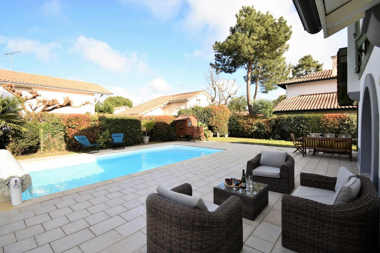 Villa Berges Landaises Location Vacances Spacieuse Villa Avec Piscine Chauffee Capbreton Zewnętrze zdjęcie